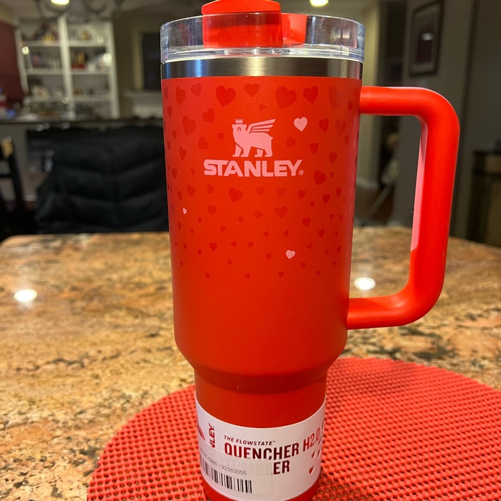 Stanley 40oz Red Valentine Tumbler